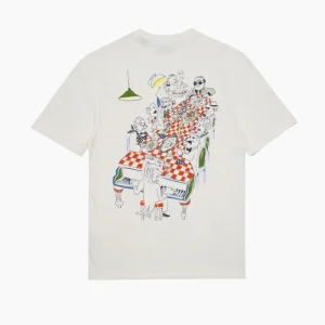 Camiseta Piano Bar - off white