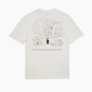Camiseta Scena of Crime - off white