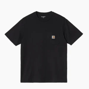 Camiseta S/S Pocket - black