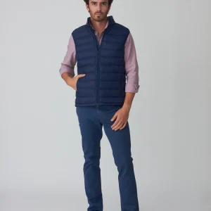 The Chaleco Acolchado Azul Marino