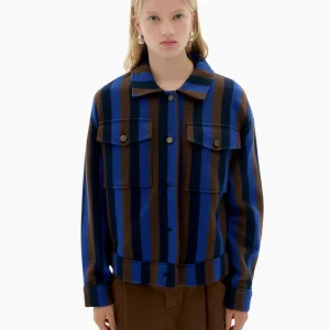 Chaqueta Frans Totenham rayas azules