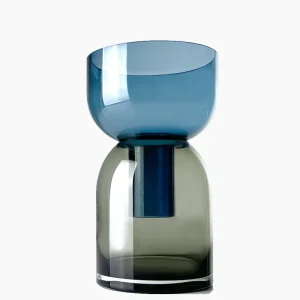 Jarrón Flip Vase Medium - blue gray