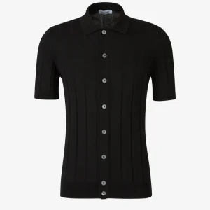 Polo Abierto Acanalado