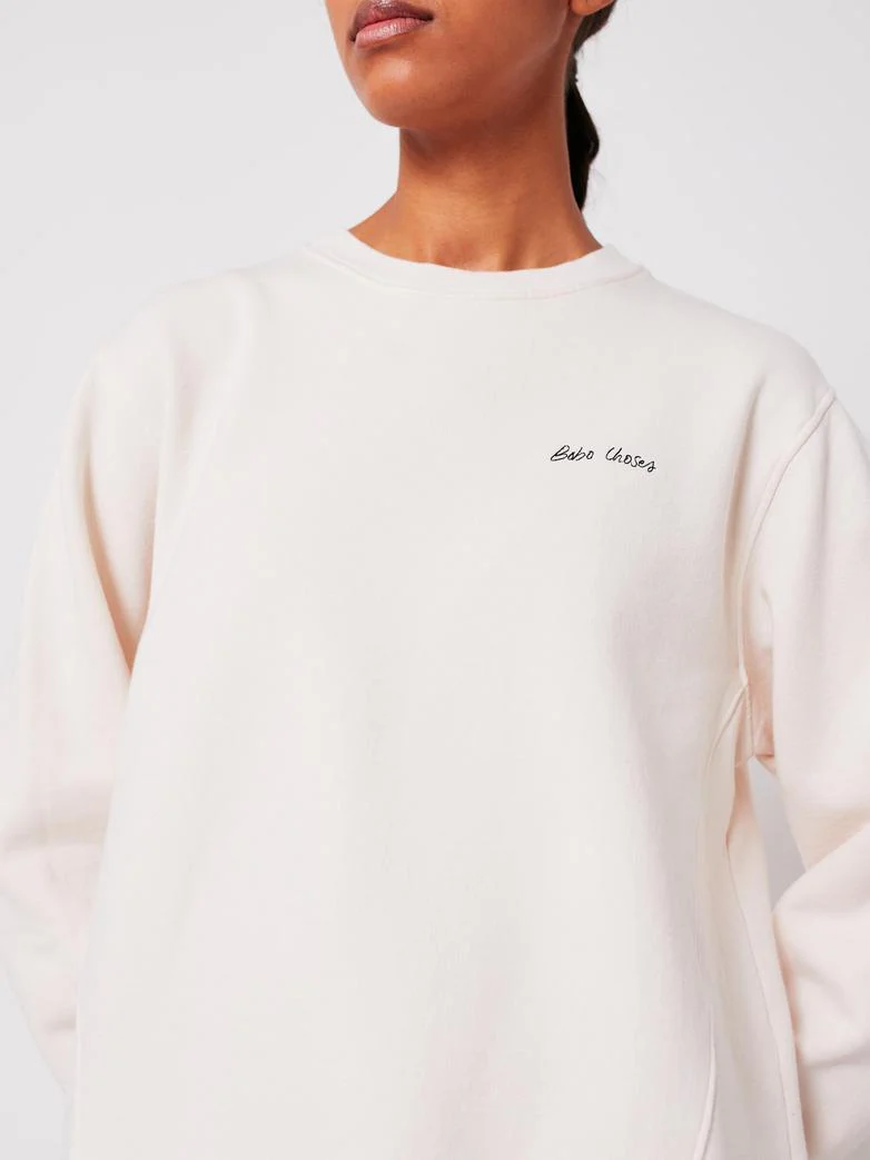 Sudadera Mr. Pencil - off white - Imagen 3