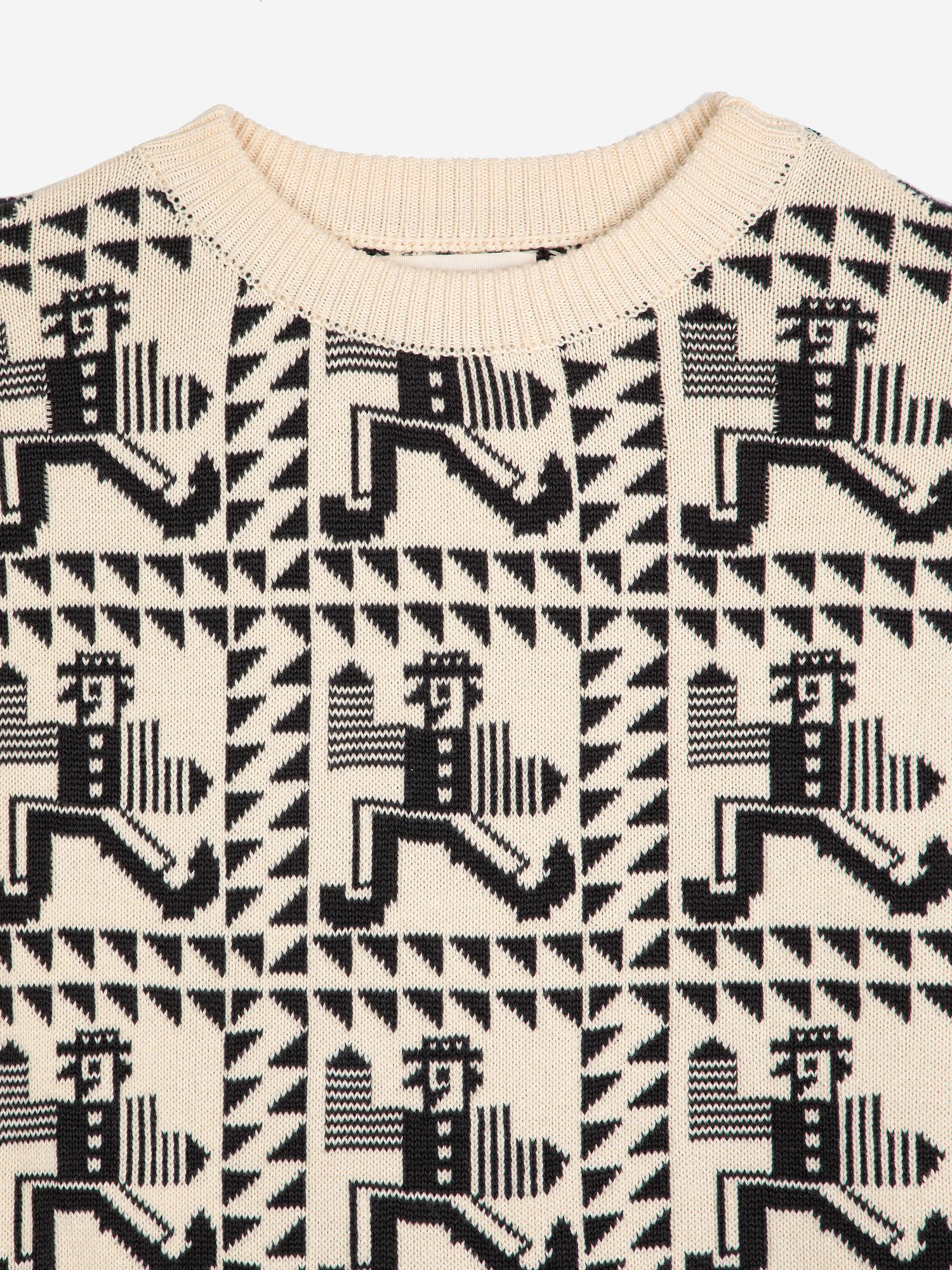 Jersey jacquard Mr Pencil - Imagen 8