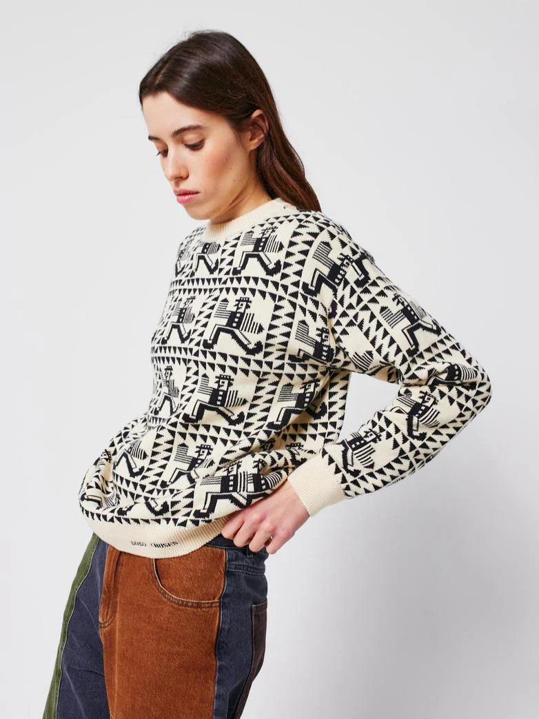 Jersey jacquard Mr Pencil - Imagen 3