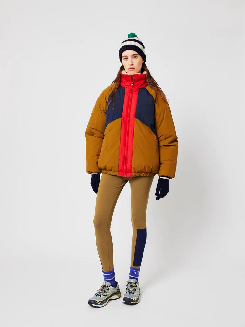 Anorak acolchado color block - Imagen 3