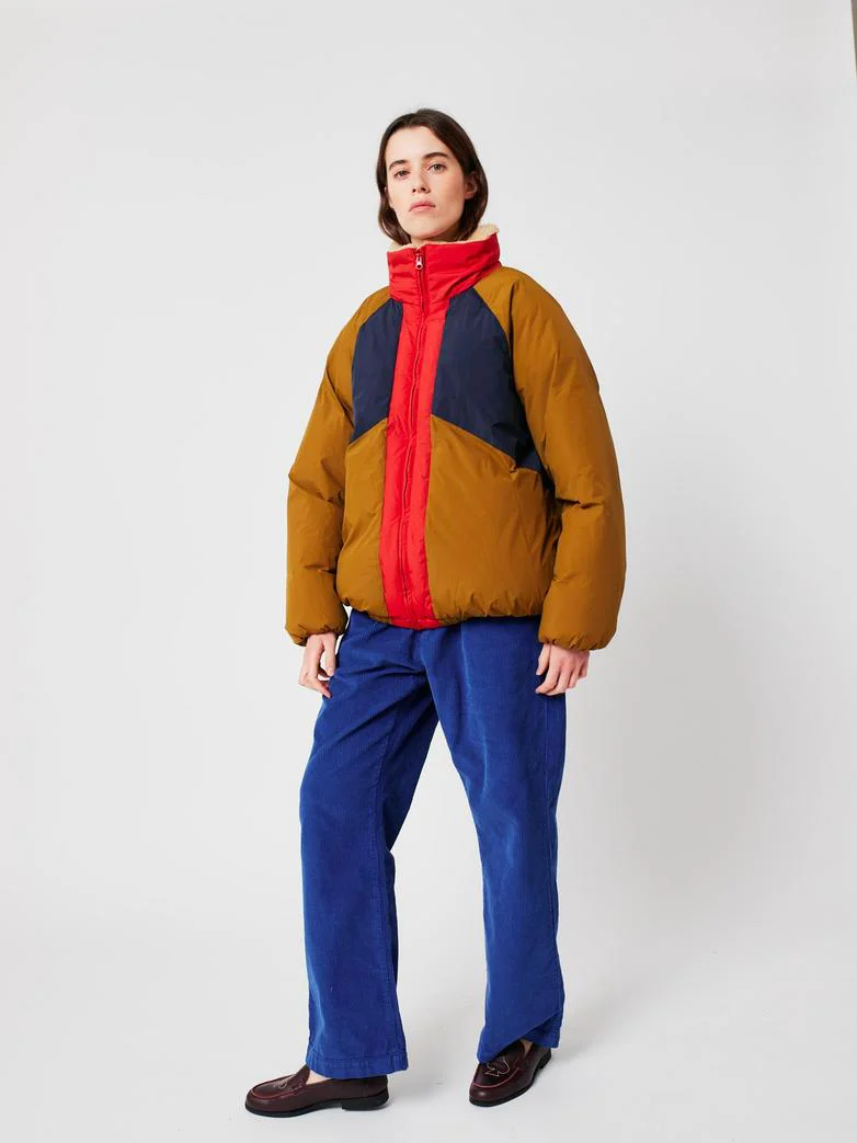 Anorak acolchado color block - Imagen 5