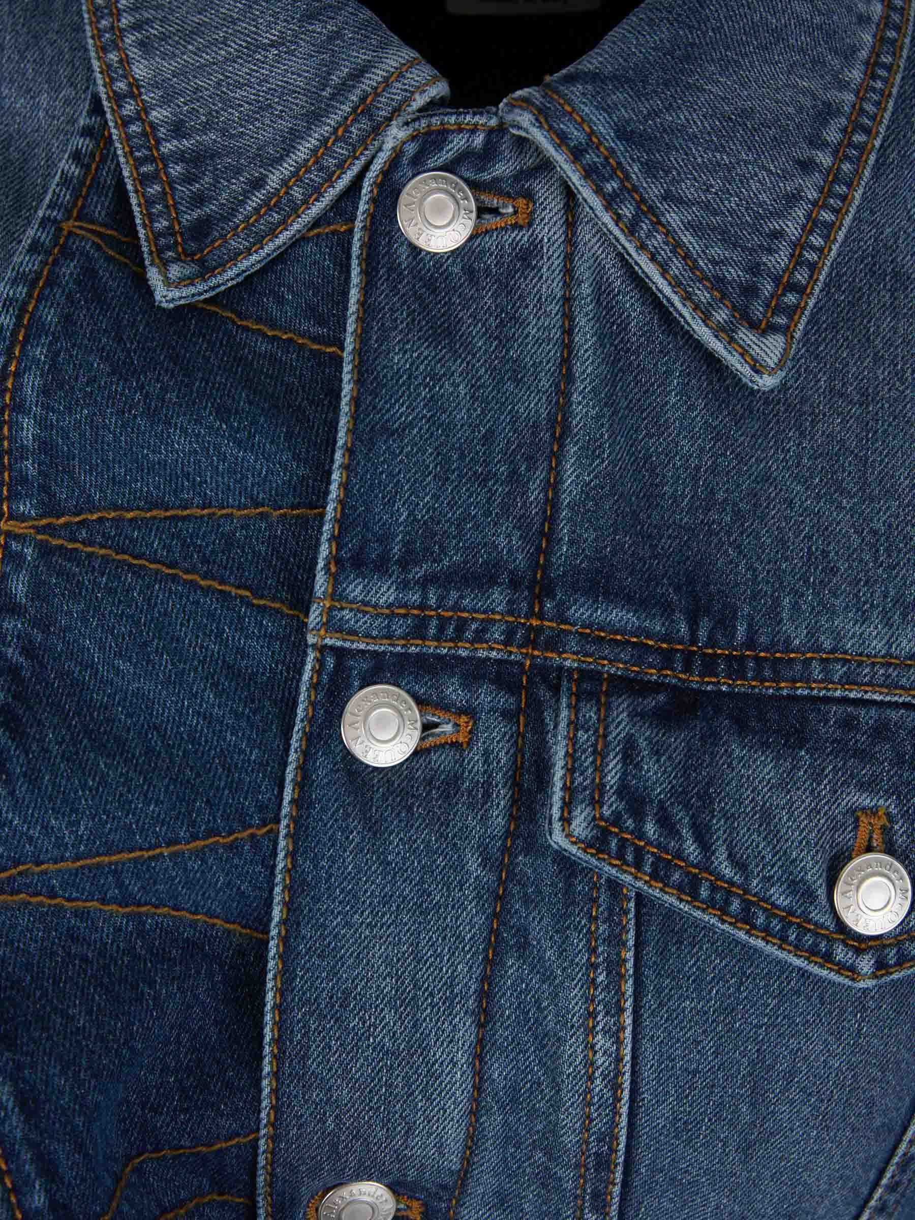 Cazadora Denim Algodón - Imagen 3