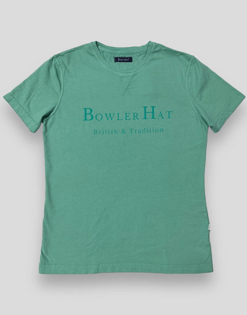 Camiseta turquesa British tradition