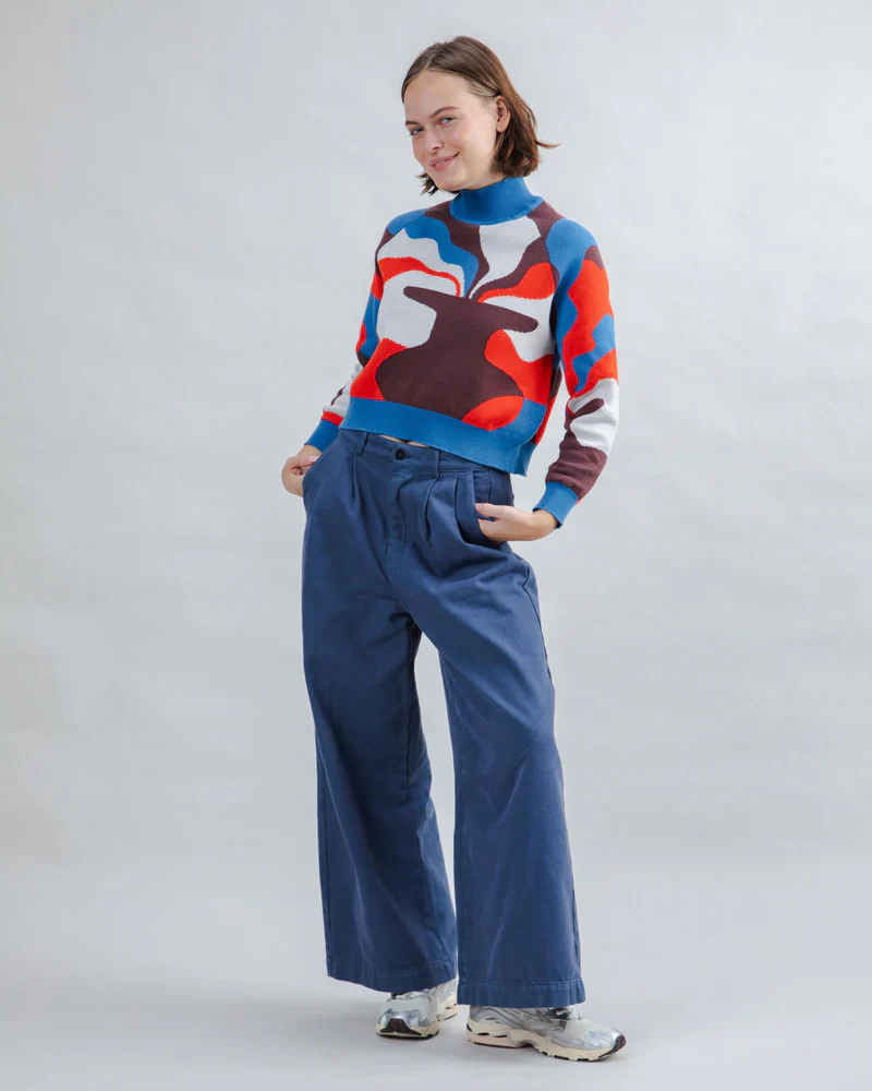 Jersey Corto Jacquard Sobremesa - Imagen 5