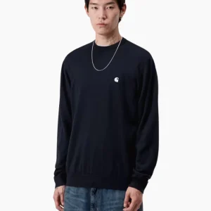 Jersey Madison - dark navy / wax