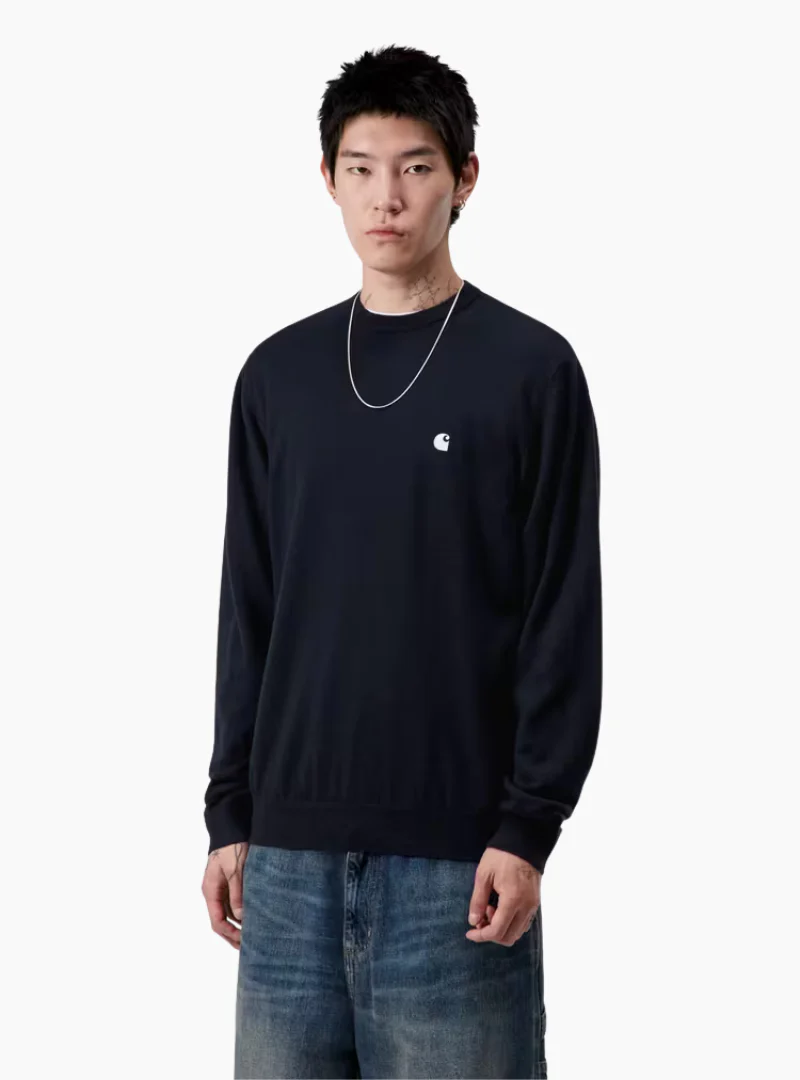 Jersey Madison - dark navy / wax