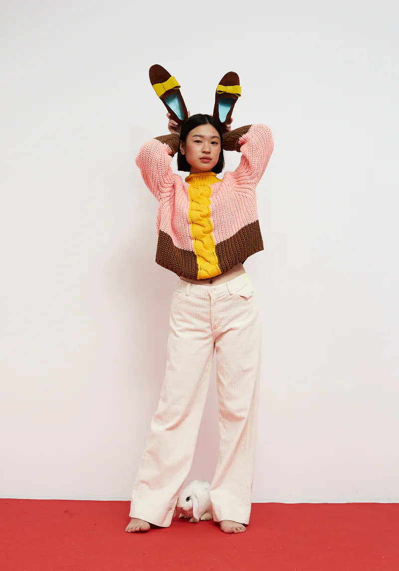 Pantalon Rose Crudo - Imagen 5