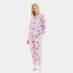 Pijama Navideña para Adultos Unisex Motivos Navideños Algodón Orgánico