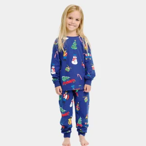 Pijama Navideña para Niños Juguetes Navideños Algodón Orgánico