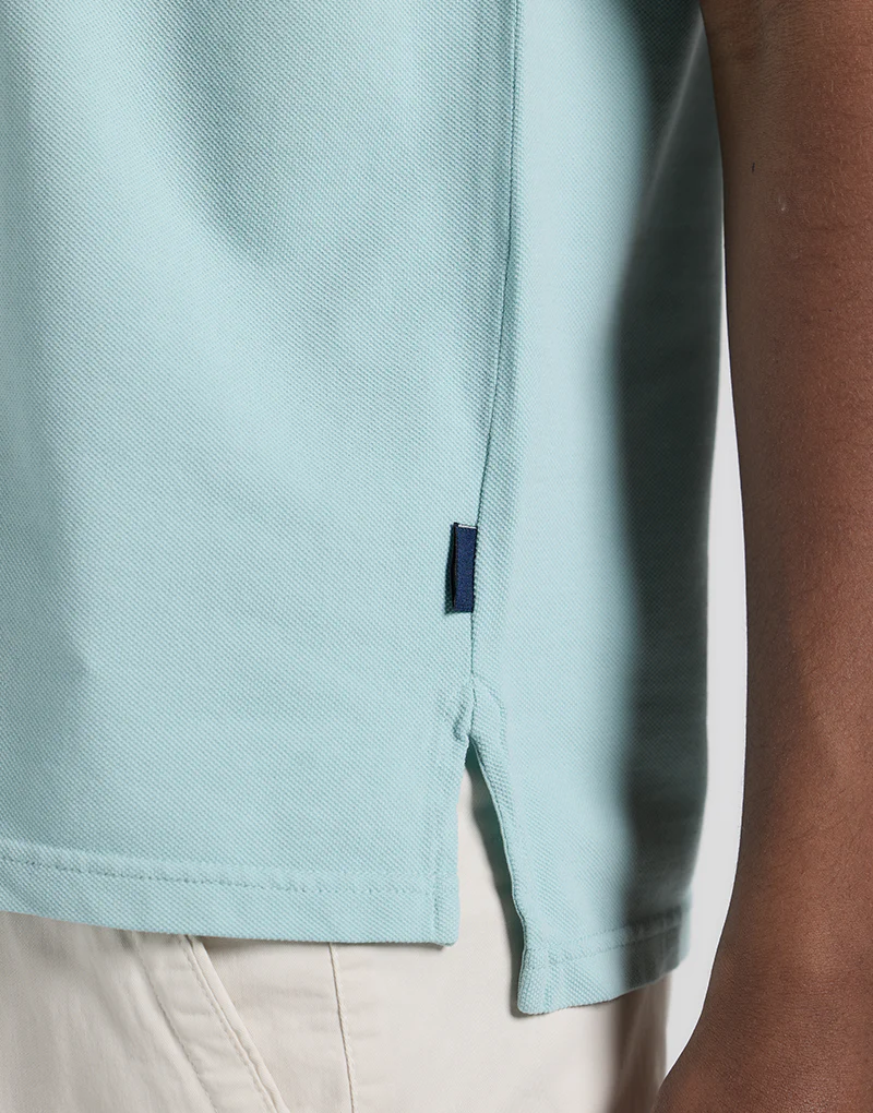New polo cotton lavado turquesa - Imagen 6