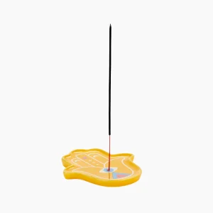 Porta incienso Lucky Hand amarillo