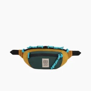 Riñonera Mountain Waist Pack - mustard / forest
