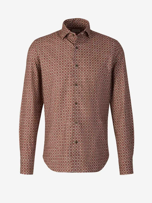 Camisa Algodón Pata de Gallo