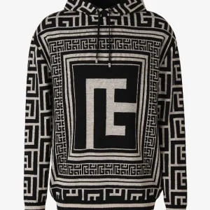 Sudadera Monograma Jacquard