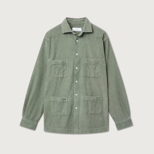 The Sobrecamisa Pana Verde Musgo
