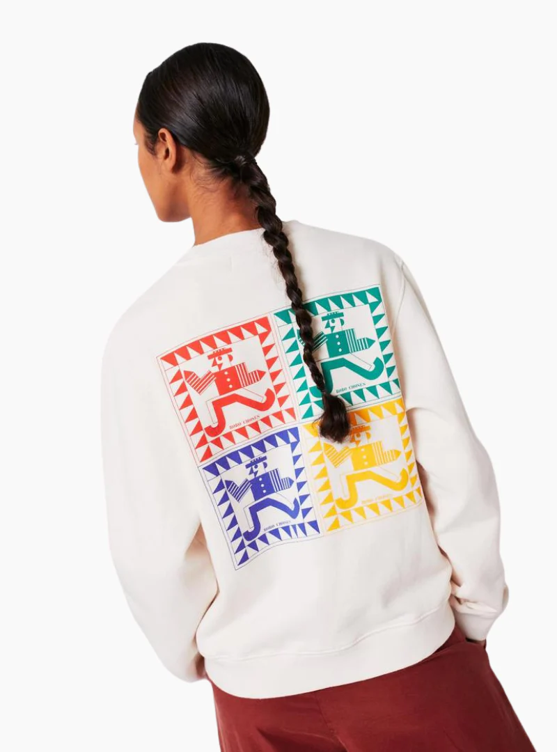 Sudadera Mr. Pencil - off white