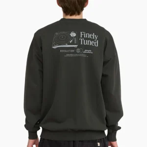 Sudadera Printed Tun - black