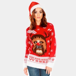 Suéter de Navidad para Mujer Wookie