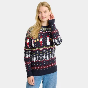 Suéter de Navidad para Mujer Cheers Santa