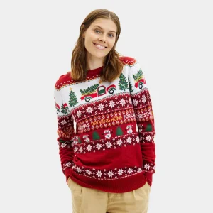 Suéter de Navidad para Mujer Driving Home