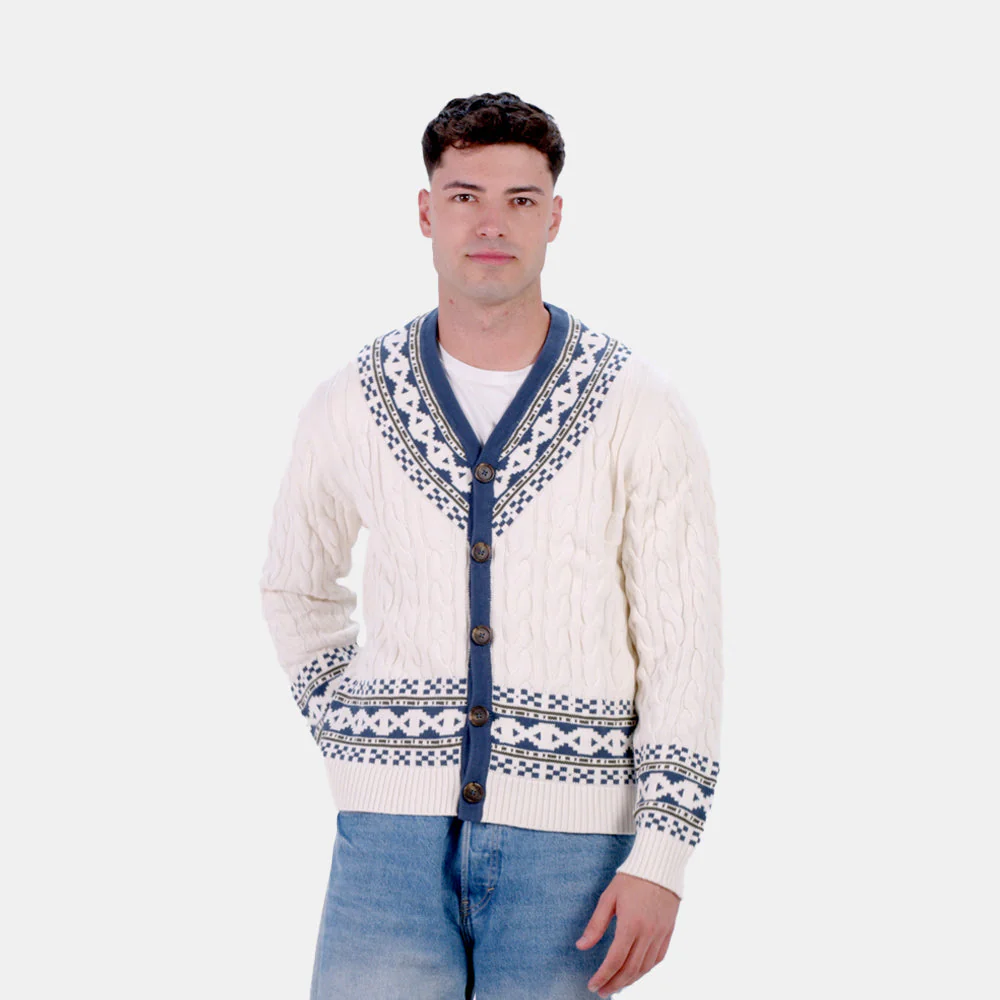 Suéter para Mujer Cárdigan de Algodón Orgánico Cottage - Imagen 3