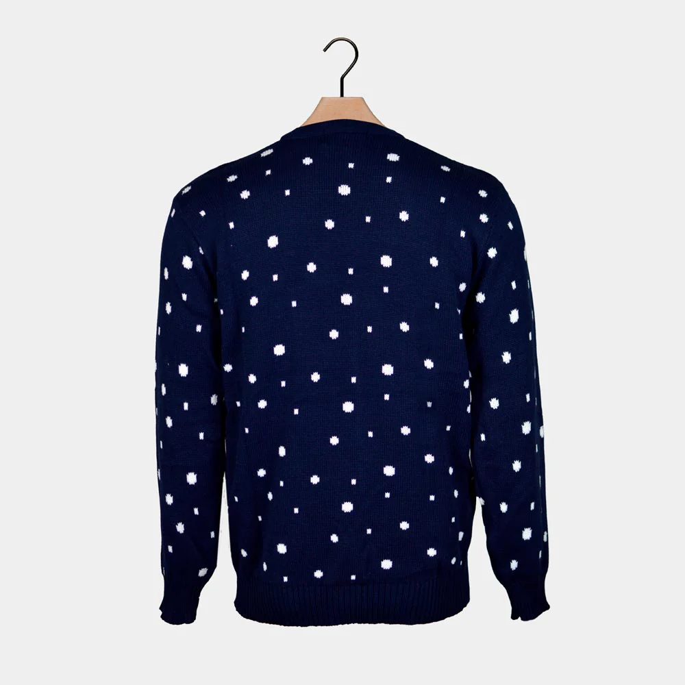 Suéter Navideño para Hombre Merry Christmas and Happy New Year - Imagen 3