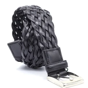 CINTURON TRENZA PIEL