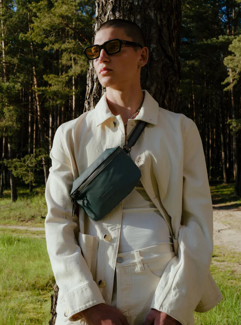 Riñonera Jona medium Aloe - Petrol - Imagen 7