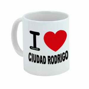 Ciudad Rodrigo (Salamanca). Taza «I love».