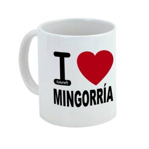 Mingorría (Ávila). Taza «I love».